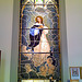 Thumbnail of Stained glass window in Holy Family parish in Concord, MA